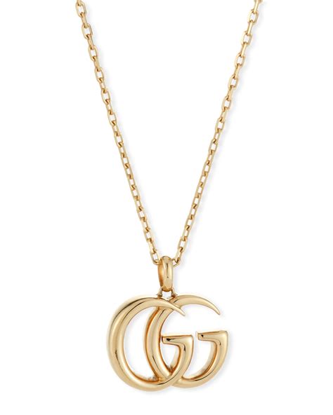 gucci gold necklaces|gucci gold jewellery necklace.